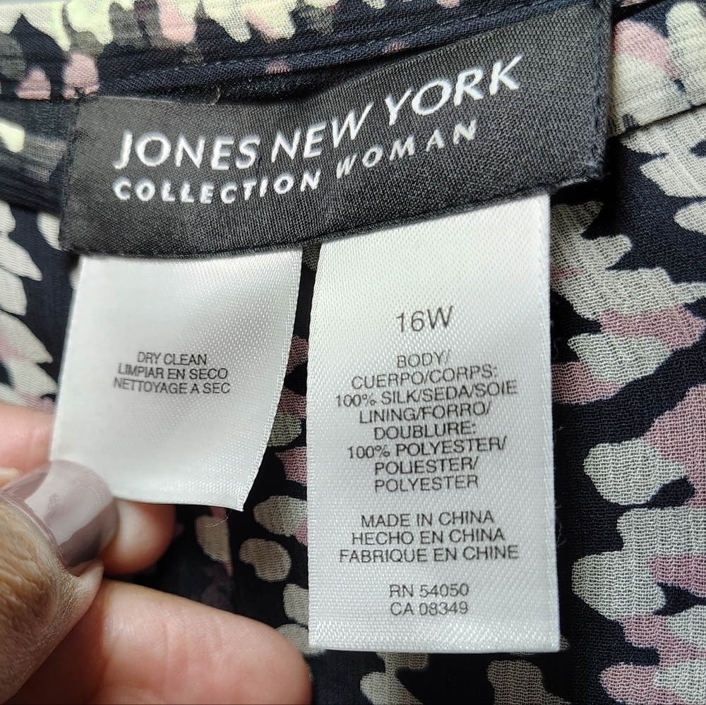 Jones New York Collection 100% Silk Skirt – NWT – 16W - Picture 7 of 8